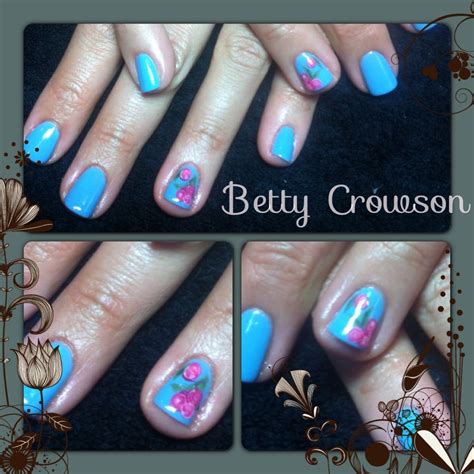 Step by step nail art tutorial, using harmony gelish gel polish. Gelish nails | Gel polish nail designs, Nail polish ...