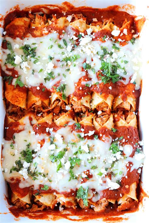 All Time Top 15 Crockpot Chicken Enchiladas With Cream Cheese The