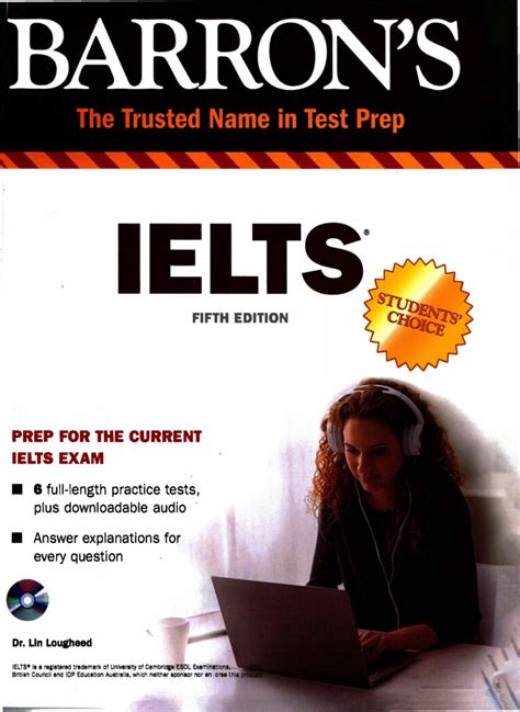 Audio Barrons Ielts 5th Edition 6 Practice Tests SÁch TiẾng Anh