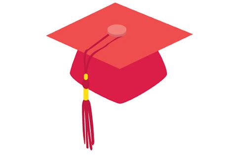 Red Graduation Cap Svg Cut Files
