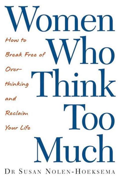 Women Who Think Too Much Ebook Susan Nolen Hoeksema 9780349414751 Boeken