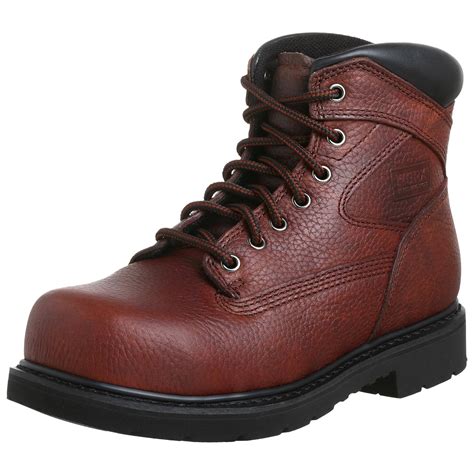 Red Wing Shoes Worx Men S Oblique Steel Toe Puncture Restant Work Boot Brown Ww Buy