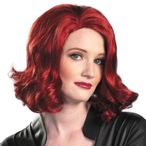 Despite super spy natasha romanoff's checkered past, she became one of s.h.i.e.l.d.'s most formidable agents before joining the avengers. Turn heads with this bright red Black Widow wig from ...