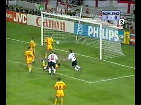 Obviously the win over austria wasn't particularly entertaining and didn't really showcase the immense attacking talent in the england squad, though you'd fancy the. Michael Owen goal: England Vs Romania 22.06.1998 - YouTube