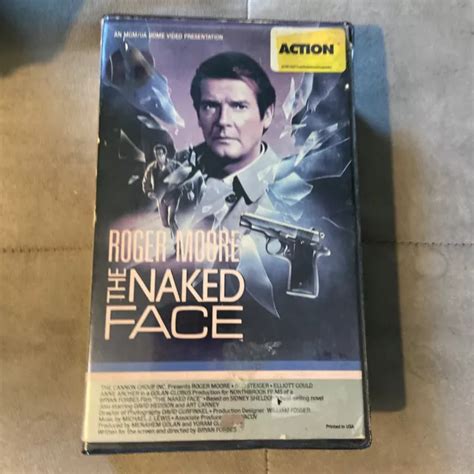 The Naked Face Vhs Cannon Film Video Roger Moore Picclick