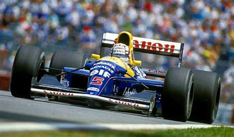 Canon Williams Team No5 Nigel Mansell Williams Fw14b Renault Rs3c Na3