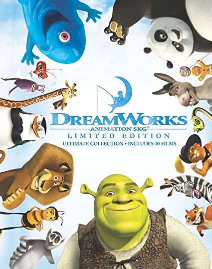 Dreamworks Animation Ultimate Collection 10 Movie Pack