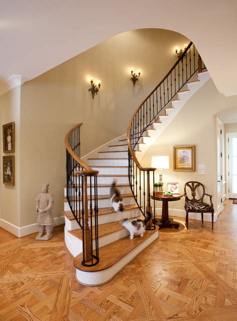 French Country Traditional Staircase Houston By Creative Touch