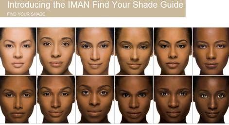 Online Beauty Tool Iman Find Your Shade Guide Palacinka Beauty Blog
