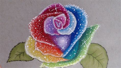 Sparkeling Rainbow Rose Youtube
