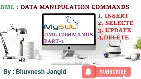 Dml Commands In Sql With Examples Part 1 Insert And Select Commands