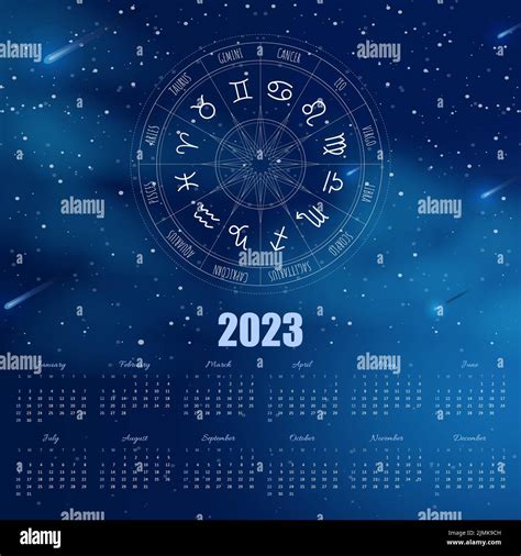 Calendario 2023 Imprimir Por Meses Del Zodiaco Imagesee