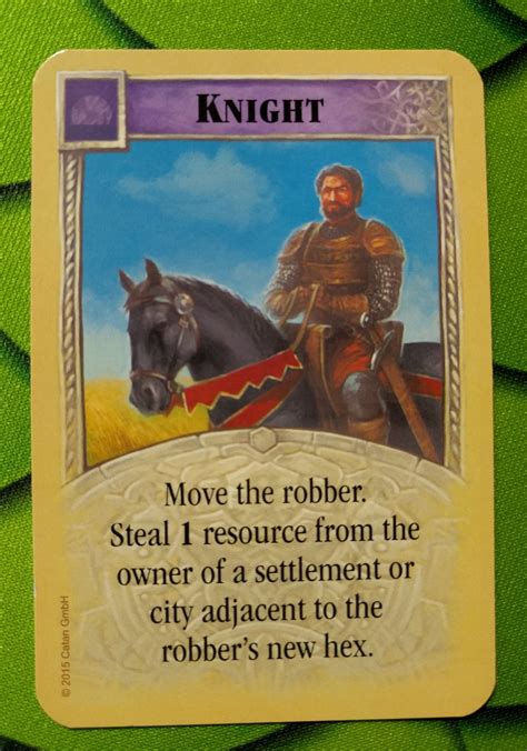 The player with 3 knight cards in front gets the special card 'largest army' (worth 2 victory points). How to play: Settlers of Catan. The Settlers of Catan is a resource… | by Bradley Mahoney ...