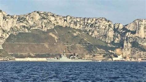 Gibraltar Spanish Gunship In New Illegal Incursion In Uk Waters