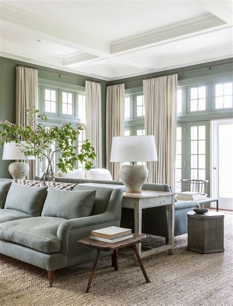 We painted the living room walls a paler color — farrow & ball's mizzle — and whitewashed the natural wood ceiling beams. think of a sage green and then add a hint of bright lemon. Pin on Marcone