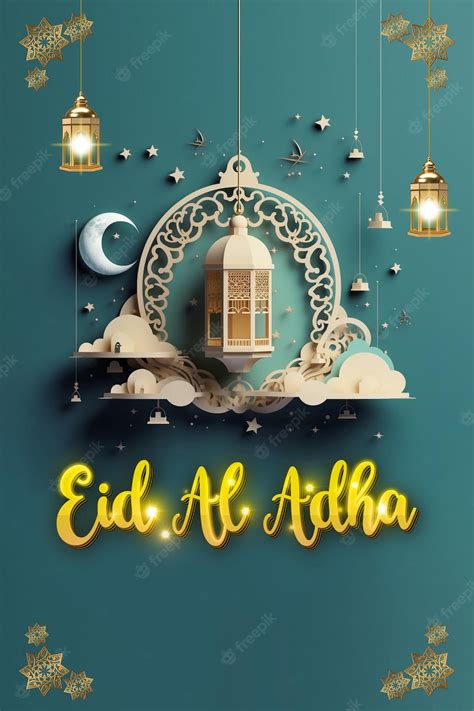 Premium Photo Eid Al Adha Greetings For Social Media Post And Sharing
