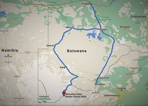 Botswana Routes