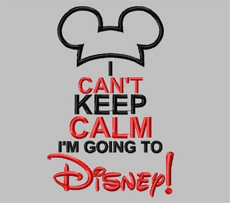 I Cant Keep Calm Im Going To Disney By Designsbyrhainydays With