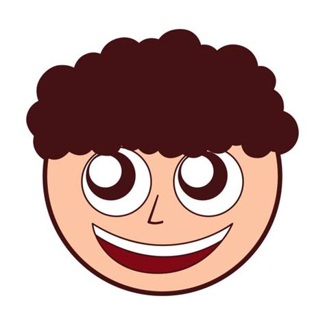Curly Haired Boy Illustrations Royalty Free Vector Graphics And Clip Art