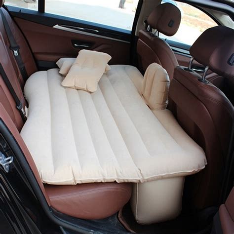 Inflatable Suv Car Travel Mattress Air Bed Rear Seat Sleep Rest Cushion