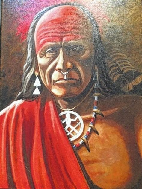 Talgayeeta Chief Logan By Jan Haddox Kp Eastern Woodlands Indians