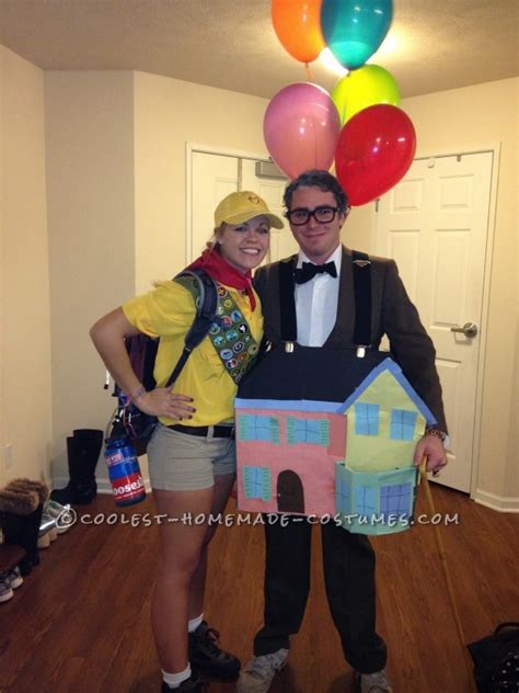 Coolest Up Carl Fredricksen And Russell Couple Costume