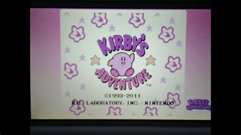Lets Show Kirbys Adventure 3d Classic Youtube