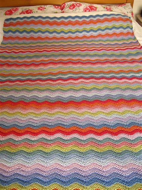 Summer Ripple Blankets A Double Ta Dah Attic24 Crochet Ripple