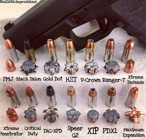 This Interesting Guide Shows Bullets Before And After Impact The Manual