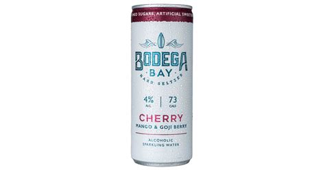 Bodega Bay Hard Seltzer Cherry With Mango And Goji Berry Winebuyers