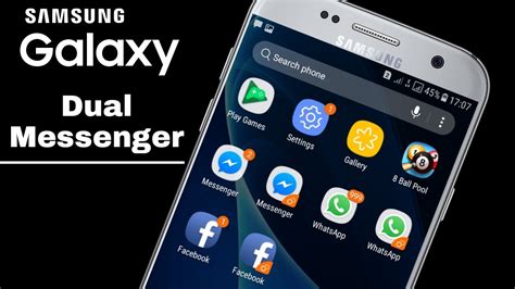 Samsung कीपैड मोबाइल का सॉफ्टवेयर कैसे लगाएं. Samsung Dual Apps | How to use dual messenger feature on ...