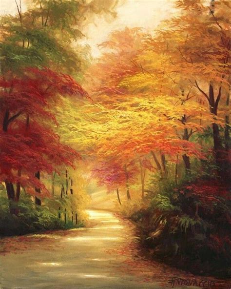 Bellissimo Autumn Painting Autumn Art Art Painting