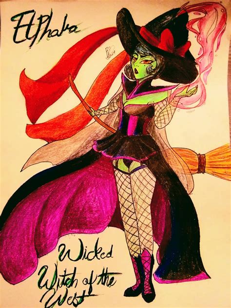 Elphaba The Wicked Witch Of The West By Pipssqueak On Deviantart