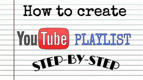 How To Create Playlist Easy Step By Step Tutorial Youtube