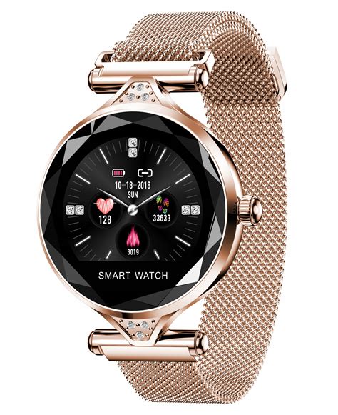 Zegarek Damski Smartwatch H1 Luxury Mesh Pl Jamlux