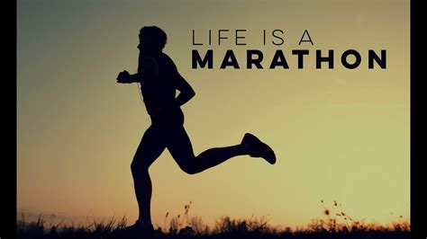 Life Is A Marathon Inspirational Video Youtube
