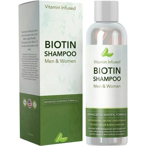 Natural Biotin Shampoo For Hair Growth And Strengthener Hair Loss