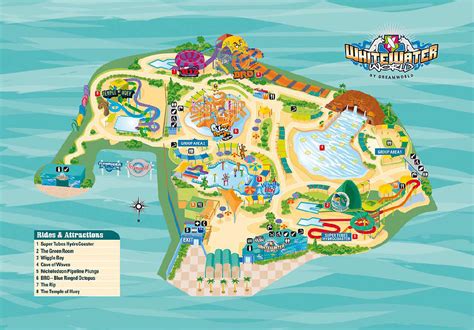 Theme Parks Maps Of Gold Coast Experience Oz