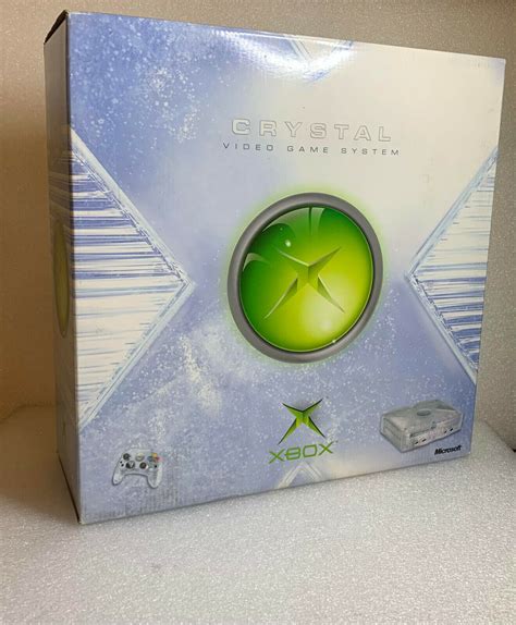 Microsoft Xbox Crystal Limited Edition 8gb Translucent Console F23