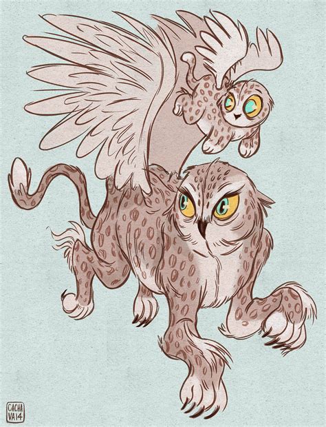 Baby Griffin Drawing