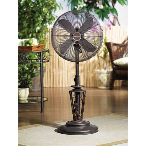 Deco Breeze Deco Breeze Outdoor Standing Fan - Vines ...
