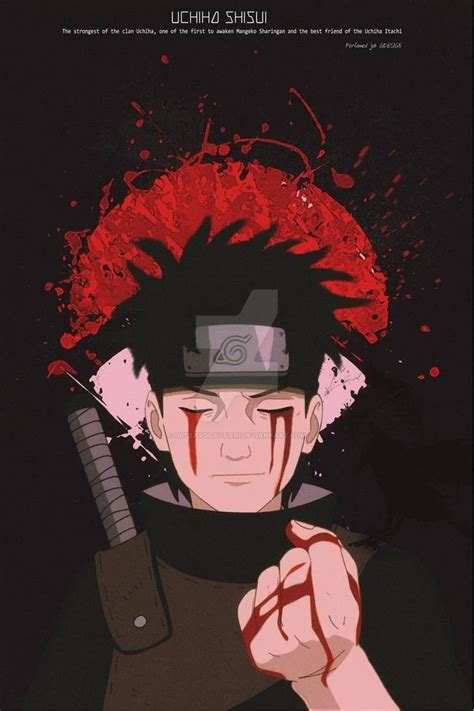 Uchiha Shisui By Gustavgualtieri On Deviantart Anime Personagens De