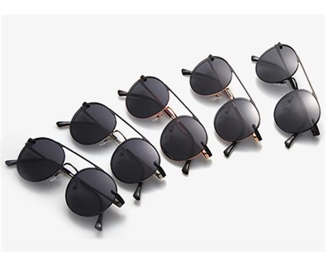 Retro Round Sunglasses Men Polarized Magnetic Clip On Sun Glasses For