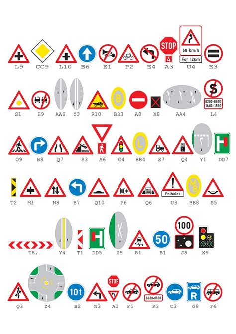 Example K53 Learners Test With Answers Road Signs For Example Test