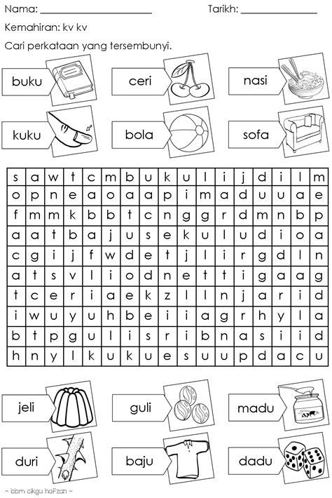 Cari dan bulatkan perkataan berdasarkan rangsangan yang telah disediakan pada kotak kosong di bawah. Soalan Kuiz Sains - Wo Ternyata