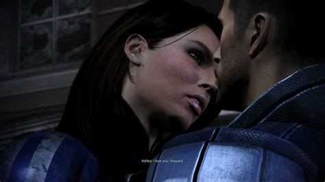 Mass Effect 3 Ashley Romance 15 Goodbye Youtube