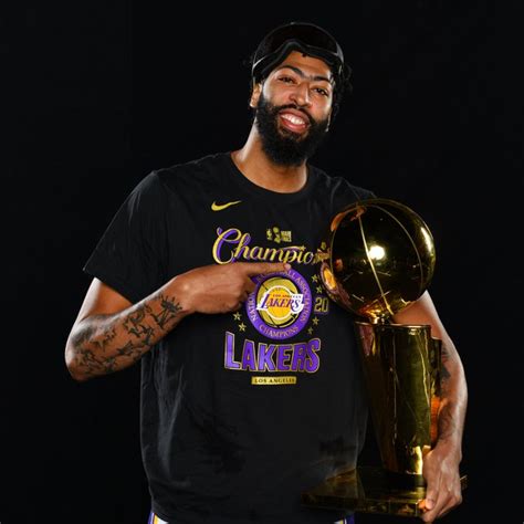 Anthony Davis Wins First Nba Championship With The Lakers