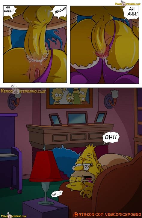 Post 3963994 Abraham Simpson Comic Drah Navlag Marge Simpson The Simpsons Vercomicsporno