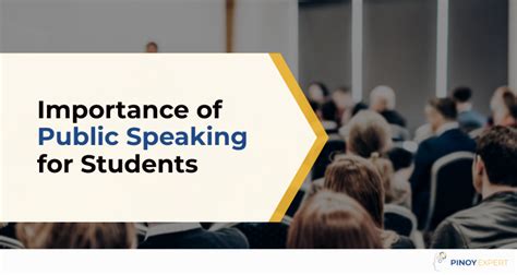 Importance Of Public Speaking For Students Pinoy Experts Website Blog