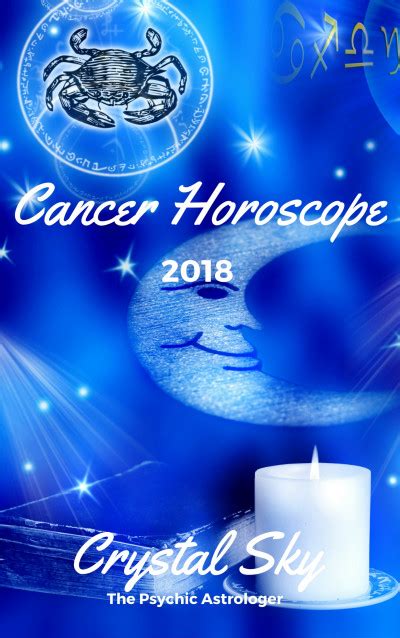 Smashwords Cancer Horoscope 2018 Astrological Horoscope Moon Phases